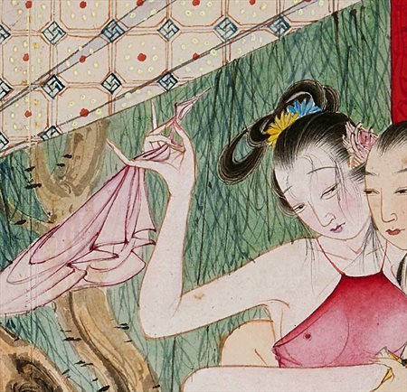 苍梧县-迫于无奈胡也佛画出《金瓶梅秘戏图》，却因此成名，其绘画价值不可估量
